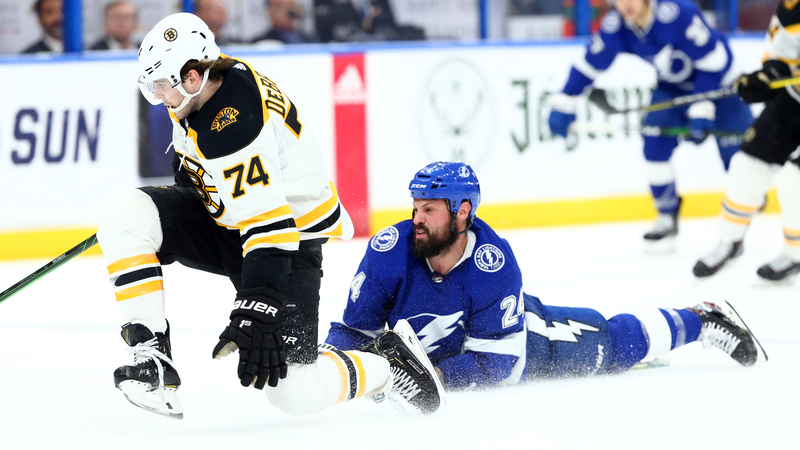 Boston Bruins' Jake DeBrusk