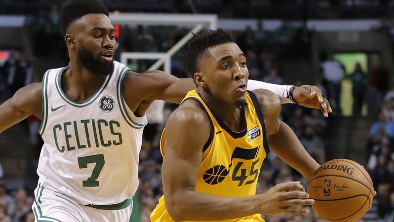 Jaylen Brown, Donovan Mitchell
