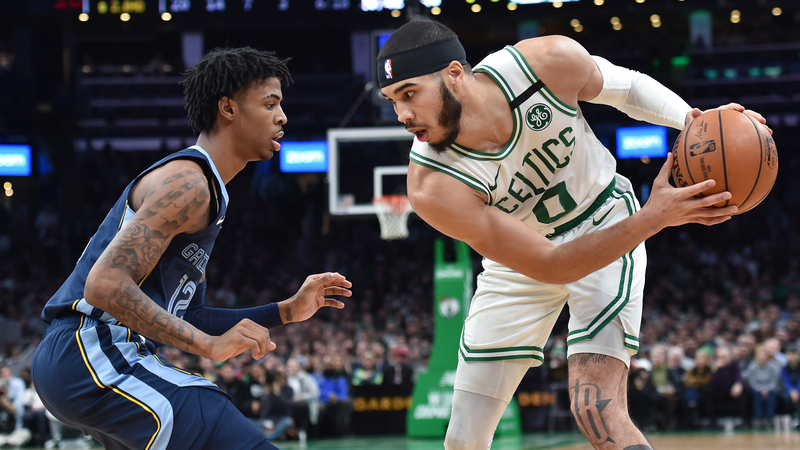 Boston Celtics forward Jayson Tatum