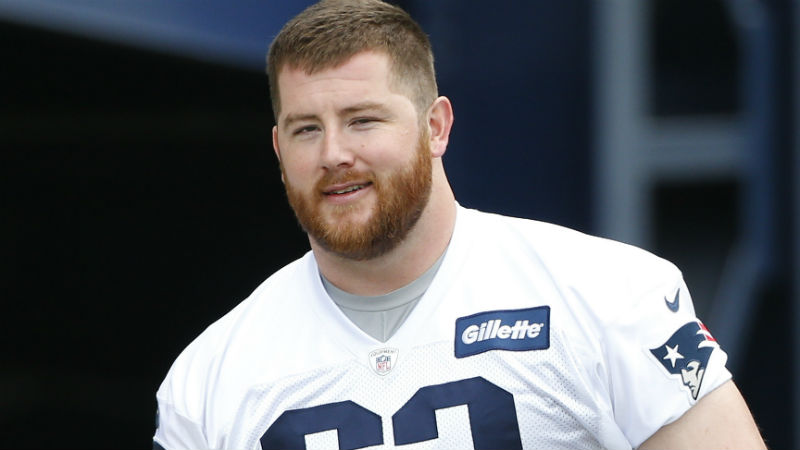 New England Patriots guard Joe Thuney