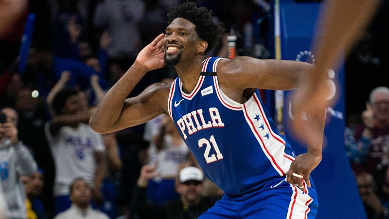 Philadelphia 76ers center Joel Embiid