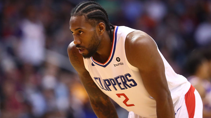 Los Angeles Clippers forward Kawhi Leonard