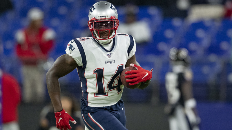 New England Patriots Wide Receiver Mohamed Sanu