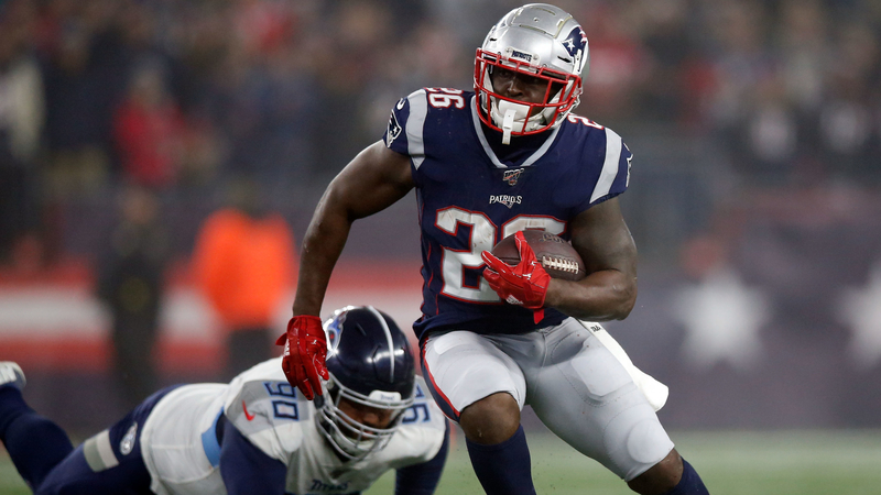 New England Patriots' Sony Michel