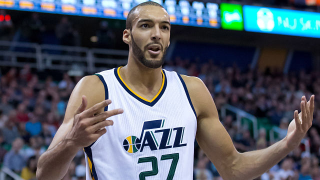 Utah Jazz center Rudy Gobert