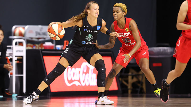 New York Liberty rookie Sabrina Ionescu