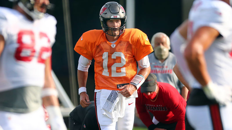 Tampa Bay Buccaneers quarterback Tom Brady