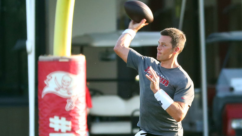Tampa Bay Buccaneers quarterback Tom Brady