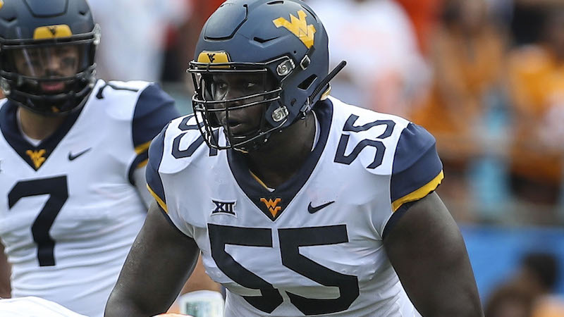 Patriots offensive tackle Yodny Cajuste