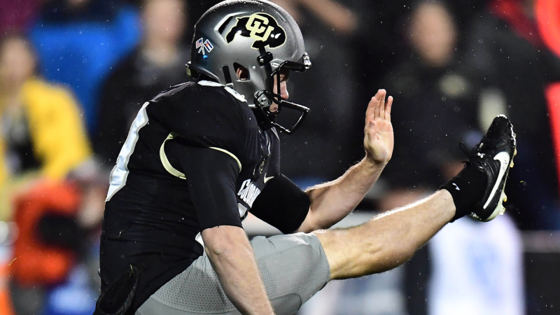 Colorado Buffaloes punter Alex Kinney