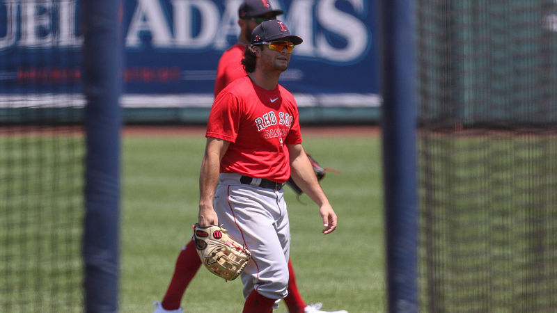 Boston Red Sox outfielder Andrew Benintendi