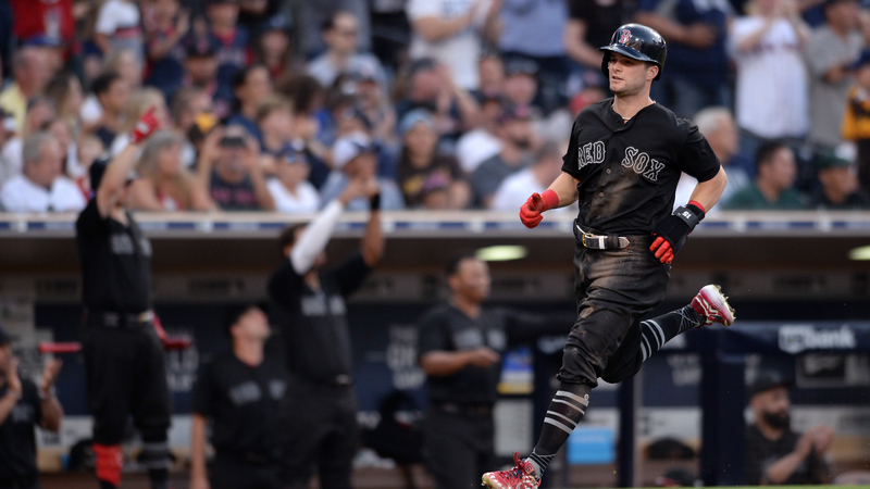 Boston Red Sox Left Fielder Andrew Benintendi