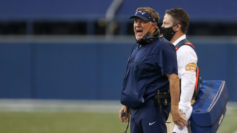 New England Patriots head coach Bill Belichick