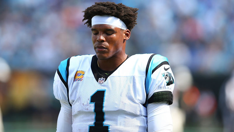 New England Patriots quarterback Cam Newton