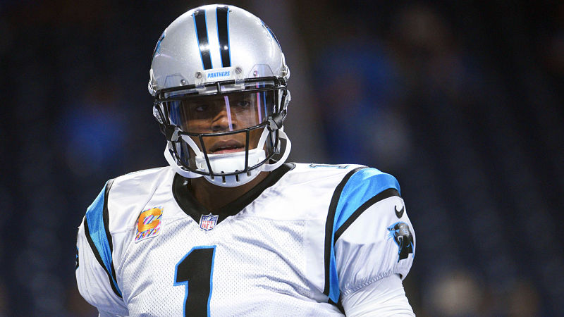 New England Patriots quarterback Cam Newton