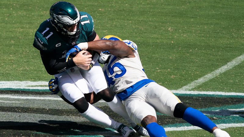 Philadelphia Eagles quarterback Carson Wentz