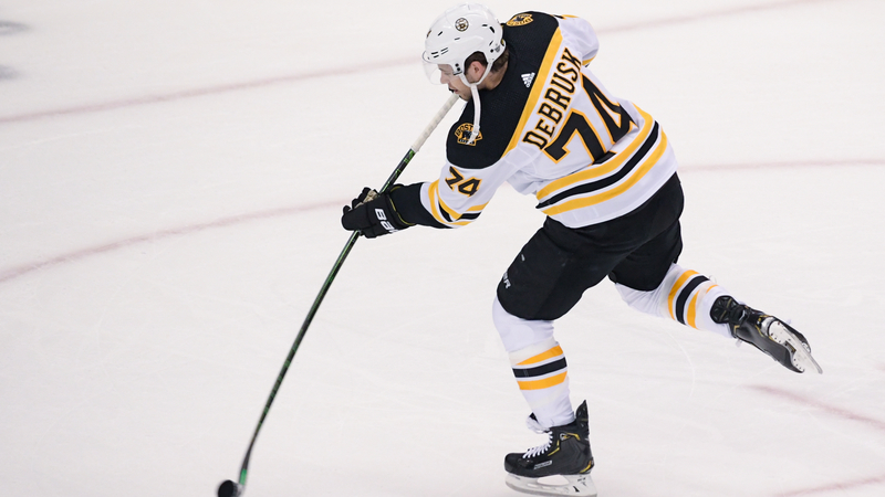 Boston Bruins Winger Jake DeBrusk