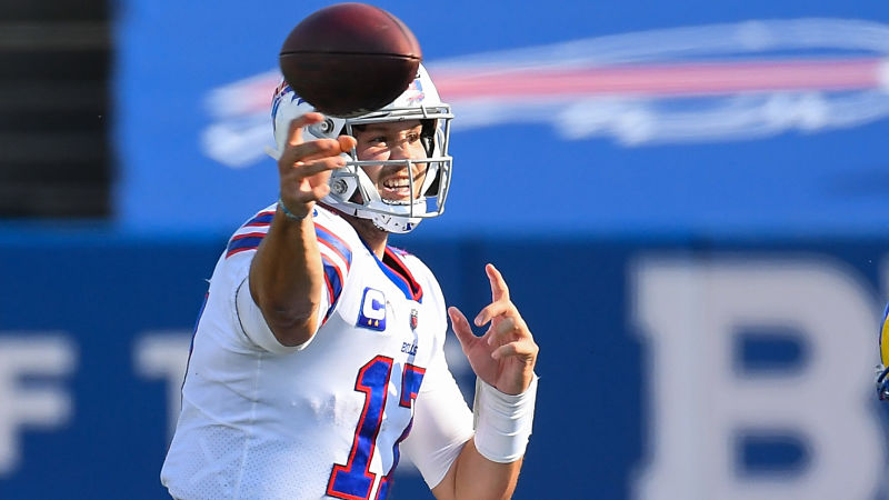 Buffalo Bills quarterback Josh Allen