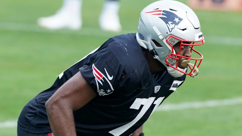 Patriots linebacker Josh Uche