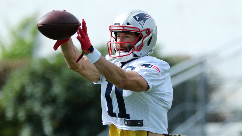 Patriots wide receiver Julian Edelman