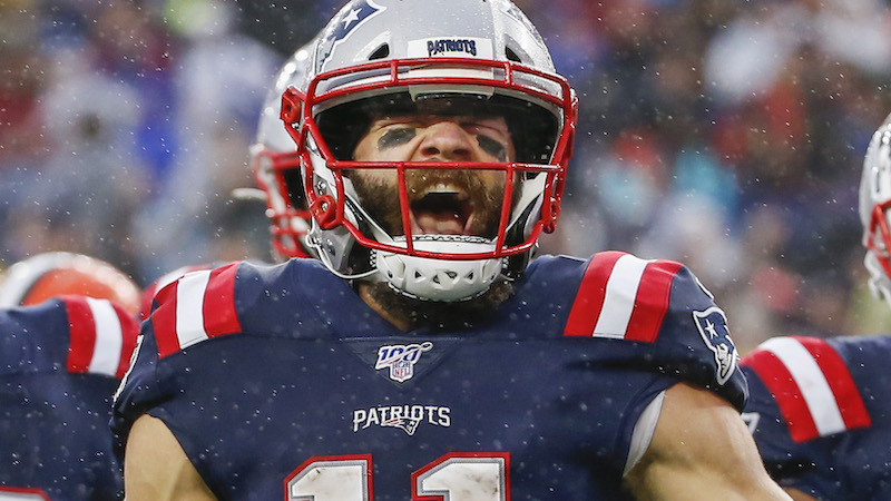 Patriots wide receiver Julian Edelman