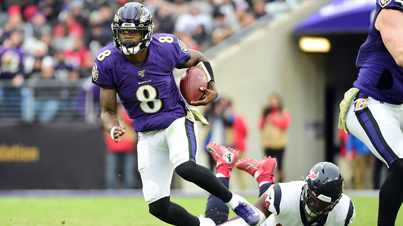 Baltimore Ravens quarterback Lamar Jackson