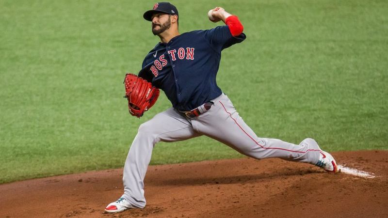 Boston Red Sox starting pitcher Martin Perez