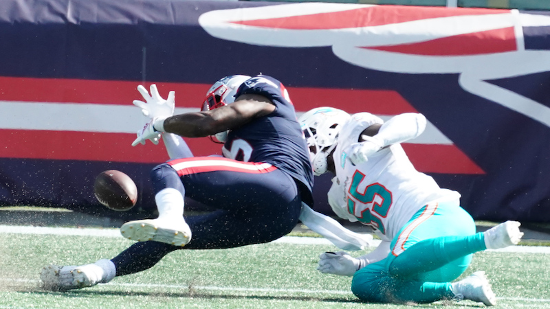 Patriots wide receiver N'Keal Harry
