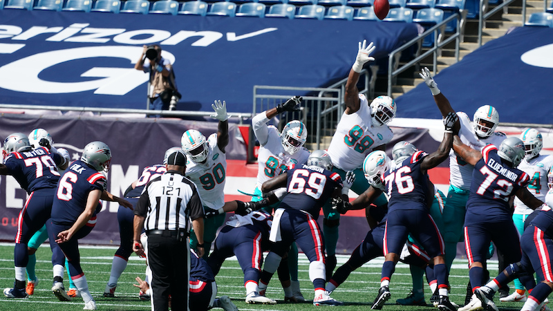 Patriots kicker Nick Folk