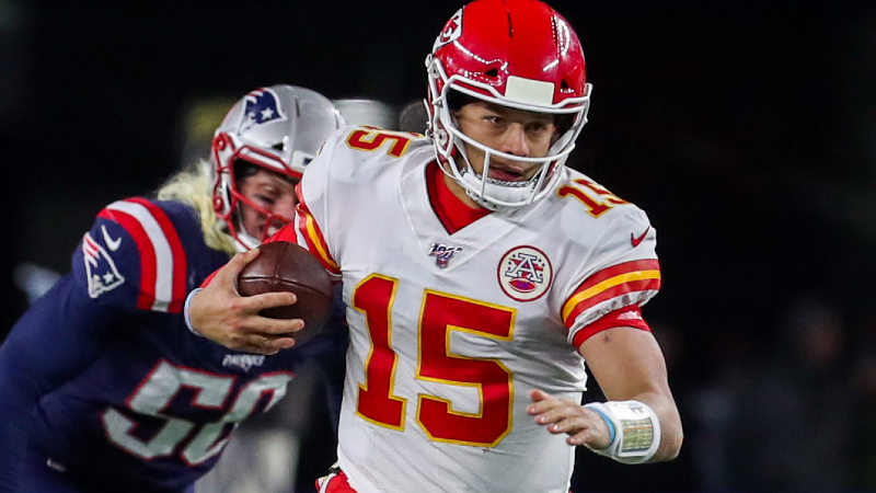 Kansas City Chiefs quarterback Patrick Mahomes