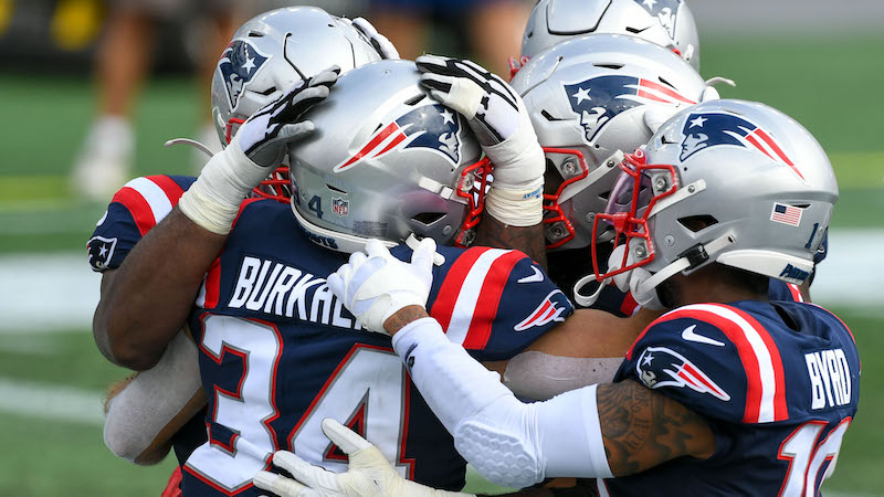 Patriots running back Rex Burkhead