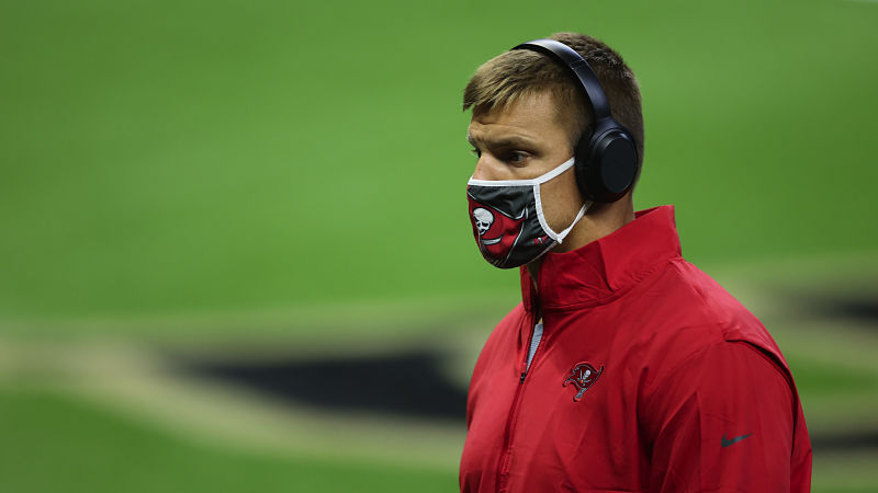 Tampa Bay Buccaneers tight end Rob Gronkowski