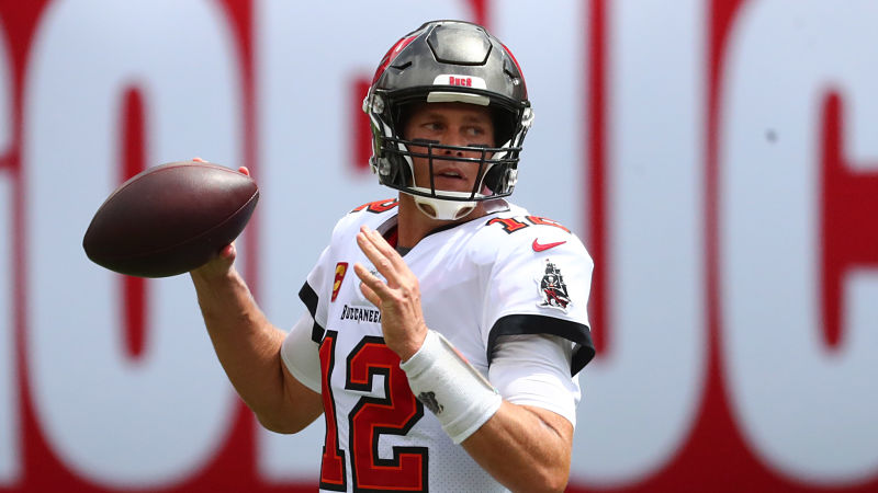 Tampa Bay Buccaneers quarterback Tom Brady
