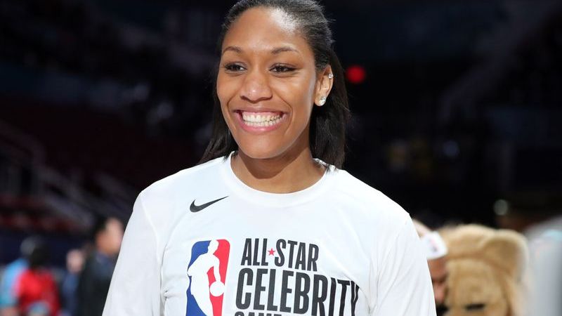Las Vegas Aces forward A'ja Wilson