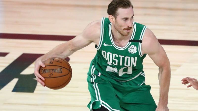 Boston Celtics forward Gordon Hayward