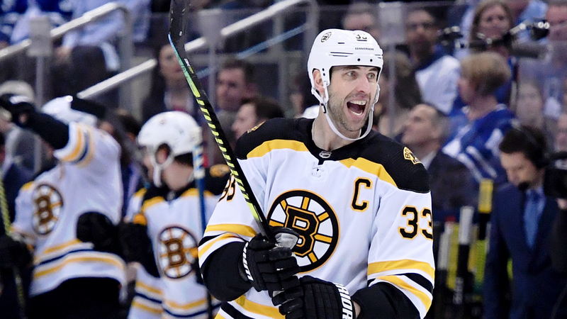 Boston Bruins Defenseman Zdeno Chara
