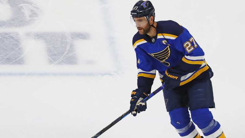 Vegas Golden Knights defenseman Alex Pietrangelo