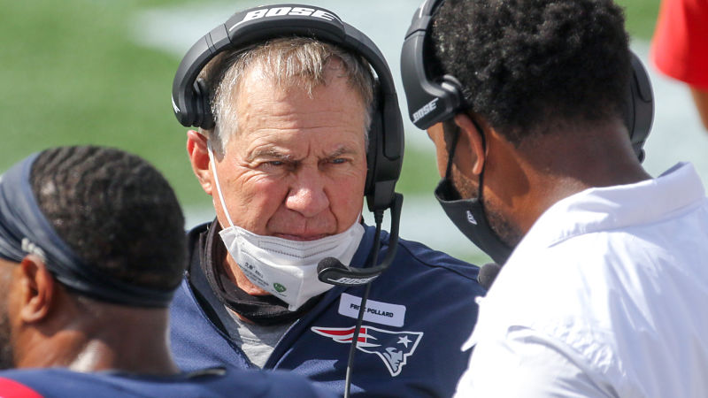 New England Patriots head coach Bill Belichick