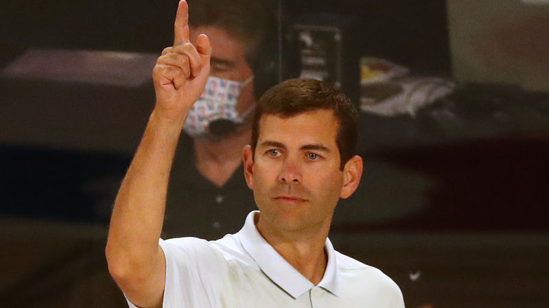 Boston Celtics head coach Brad Stevens