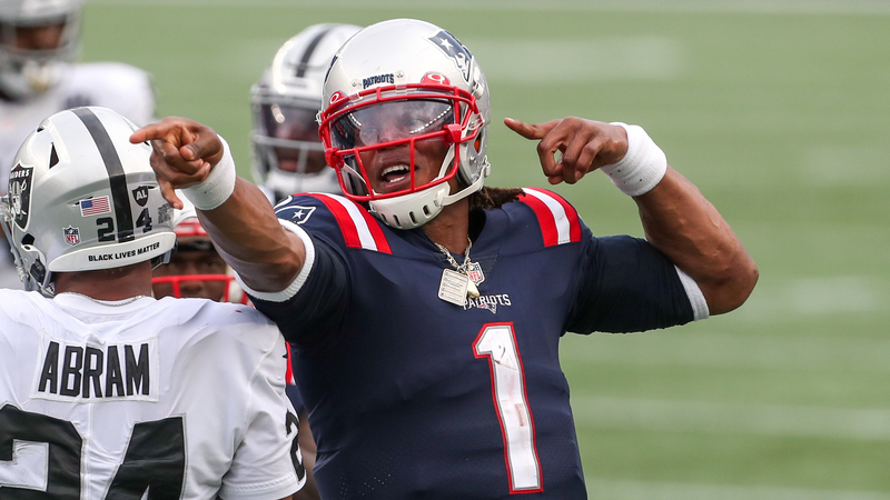 New England Patriots' Cam Newton