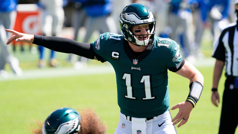 Philadelphia Eagles' Carson Wentz