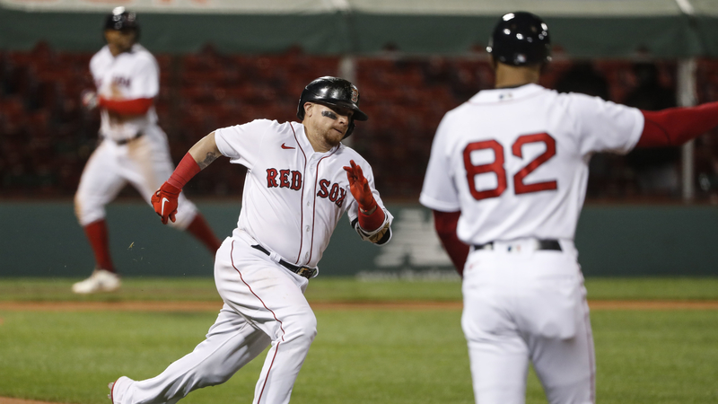 Boston Red Sox catcher Christian Vazquez