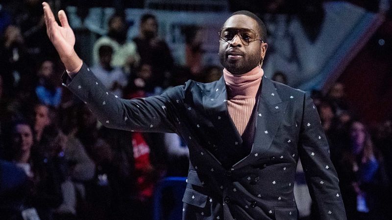 Former NBA player Dwyane Wade