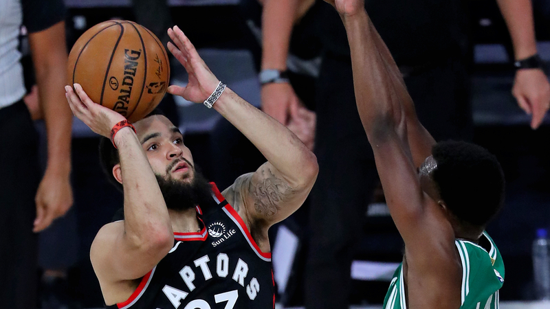 Toronto Raptors guard Fred VanVleet