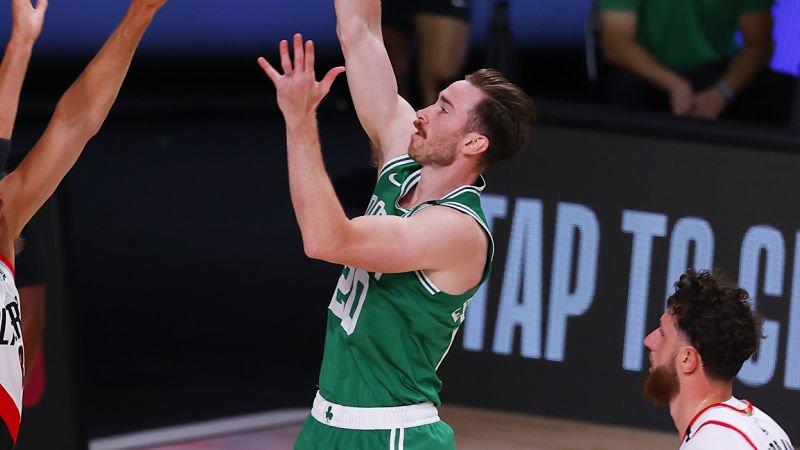 Boston Celtics forward Gordon Hayward