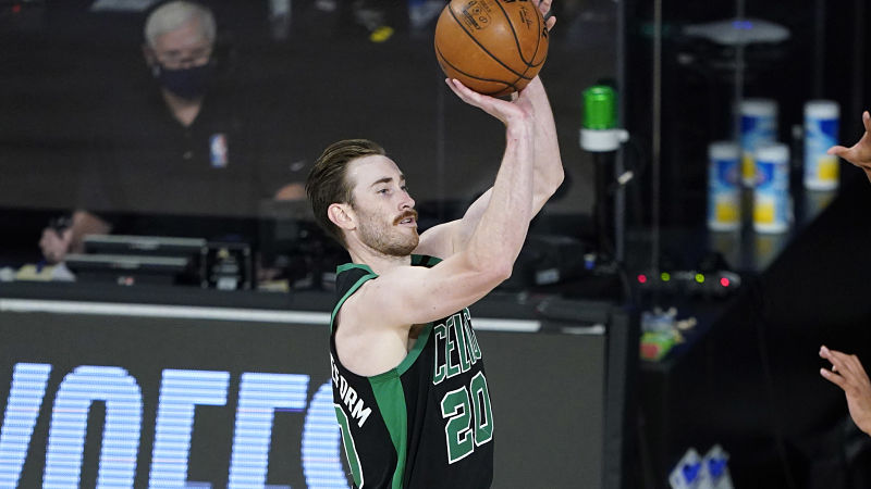 Boston Celtics forward Gordon Hayward