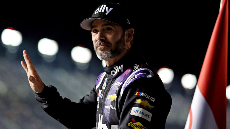 NASCAR driver Jimmie Johnson