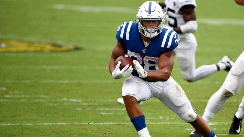 Indianapolis Colts running back Jonathan Taylor