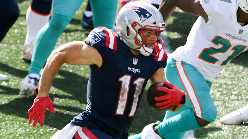New England Patriots receiver Julian Edelman