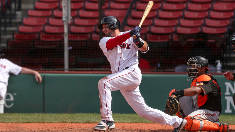 Boston Red Sox catcher Kevin Plawecki
